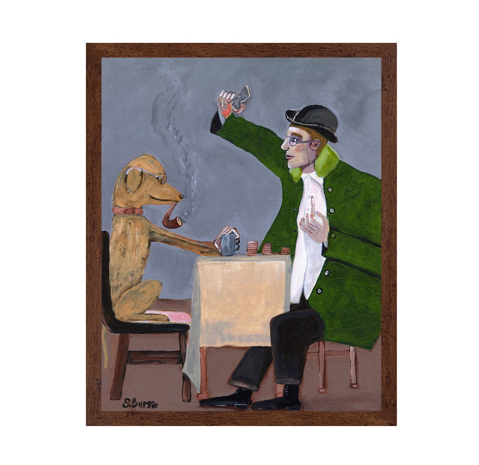 Dog Poker Game