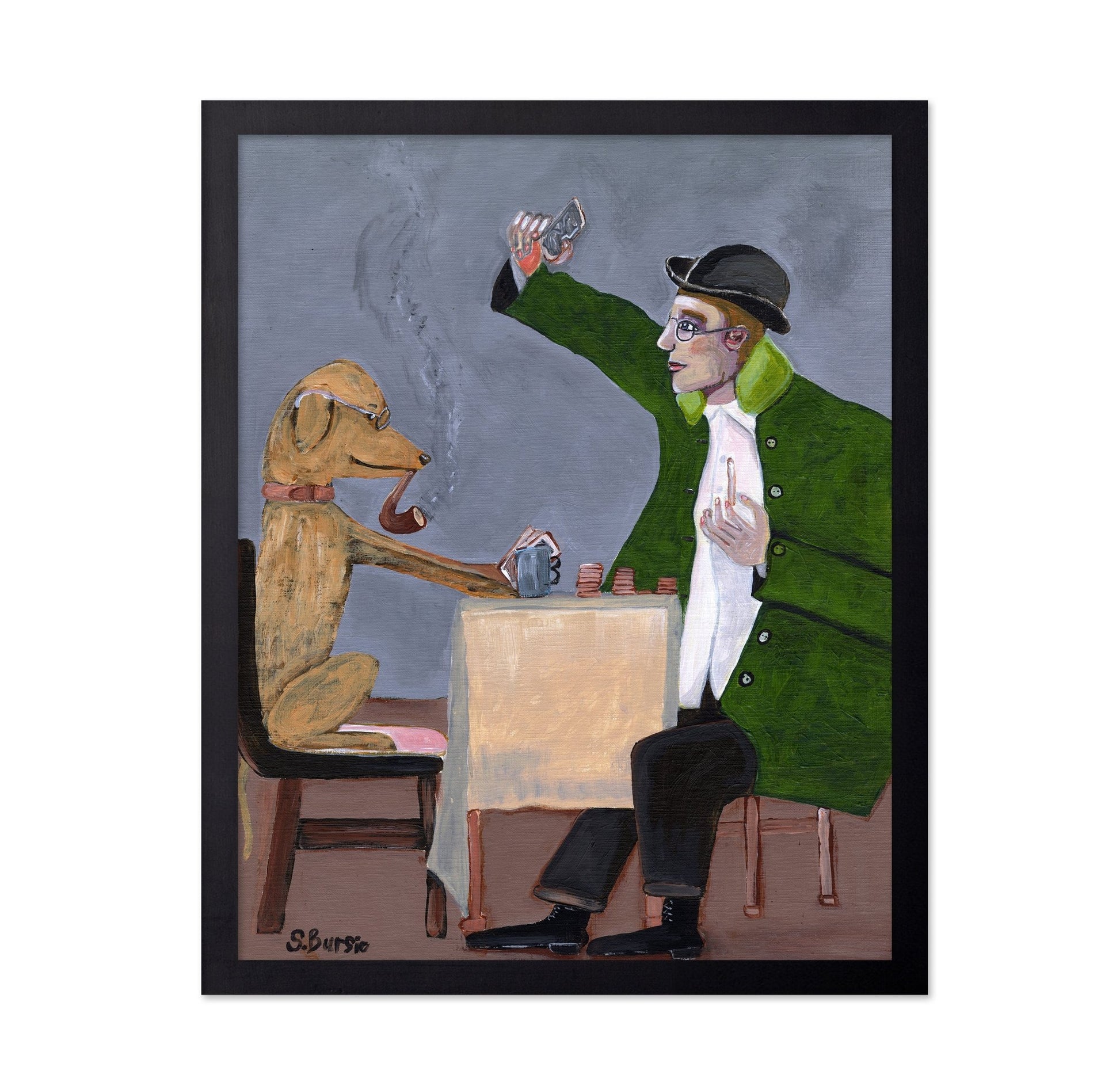 Dog Poker Game