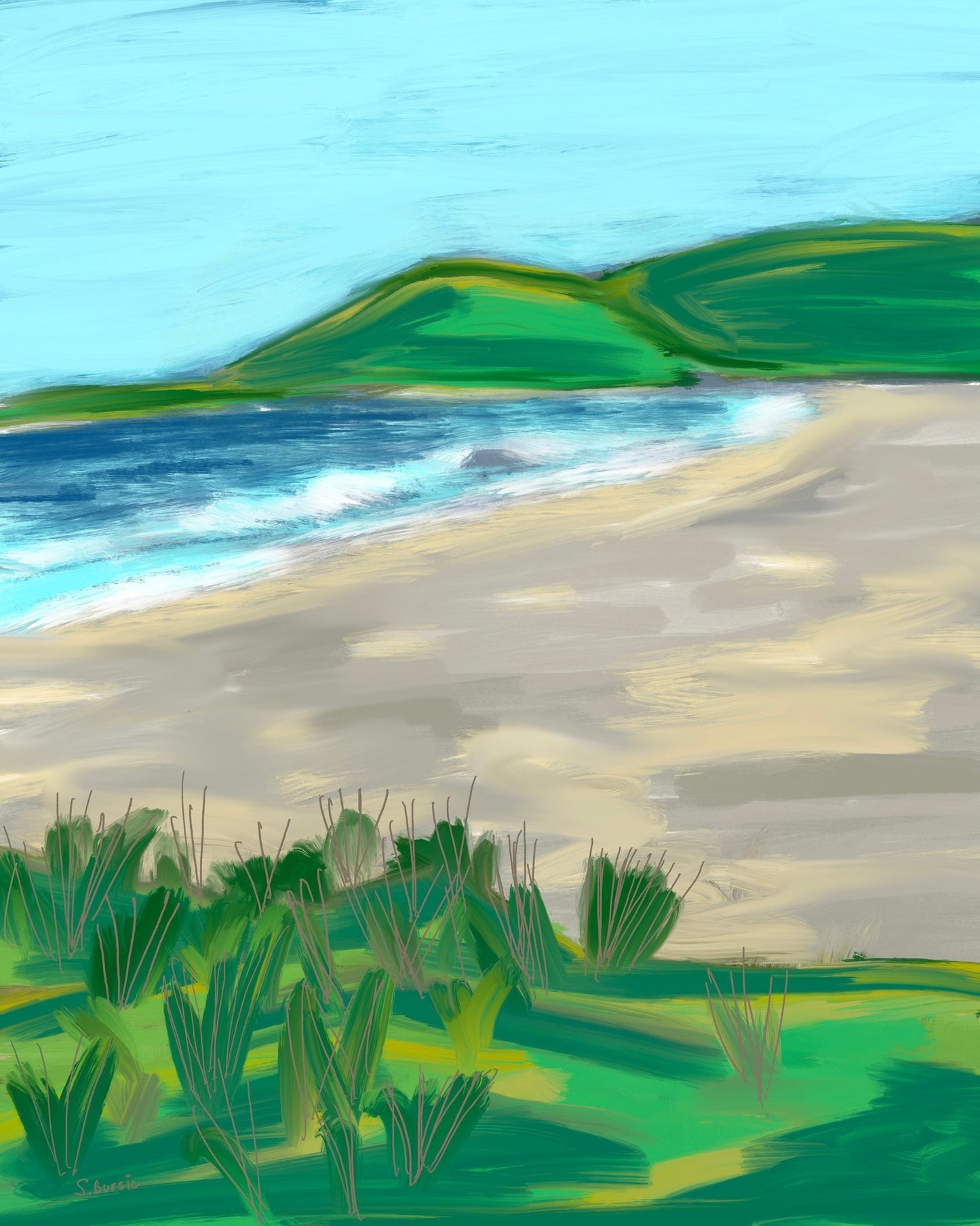 Coastal Green Hills
