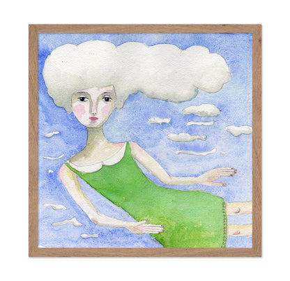 Cloud Hair Girl