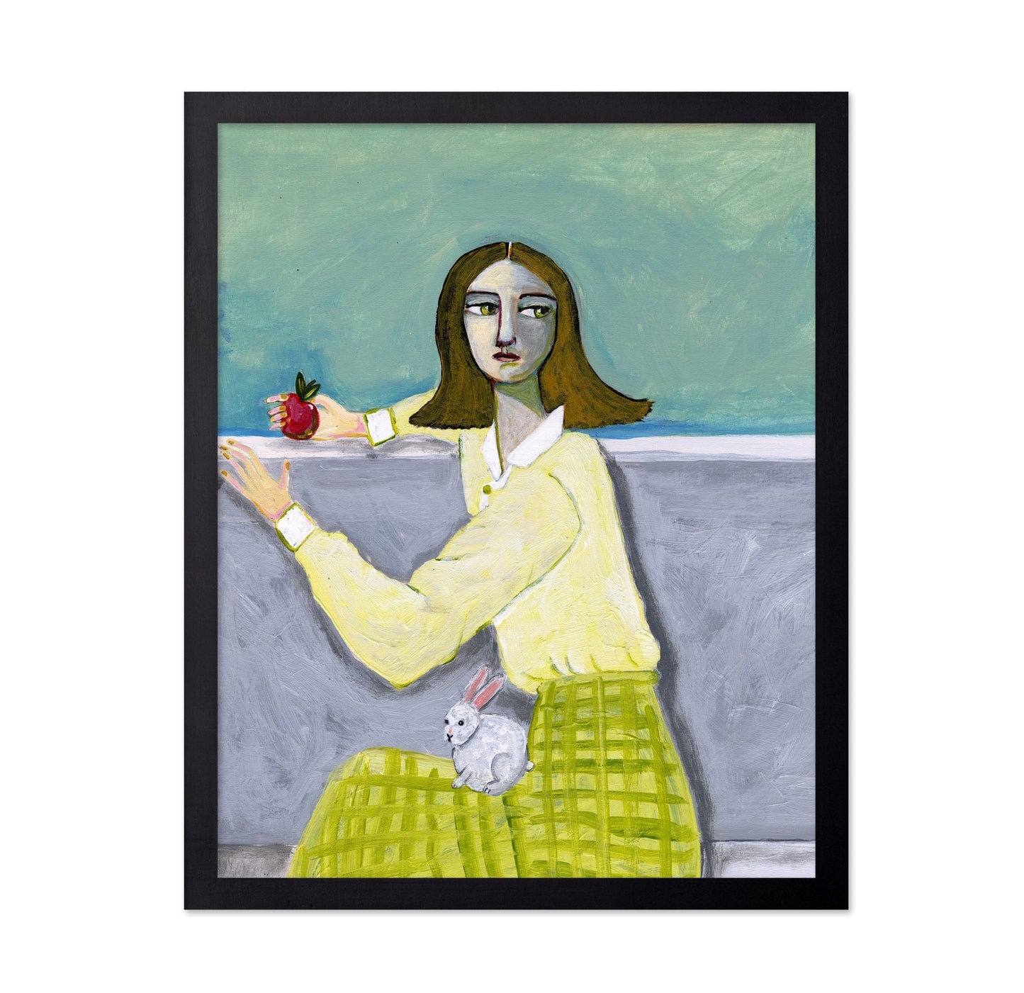 Girl With Rabbit