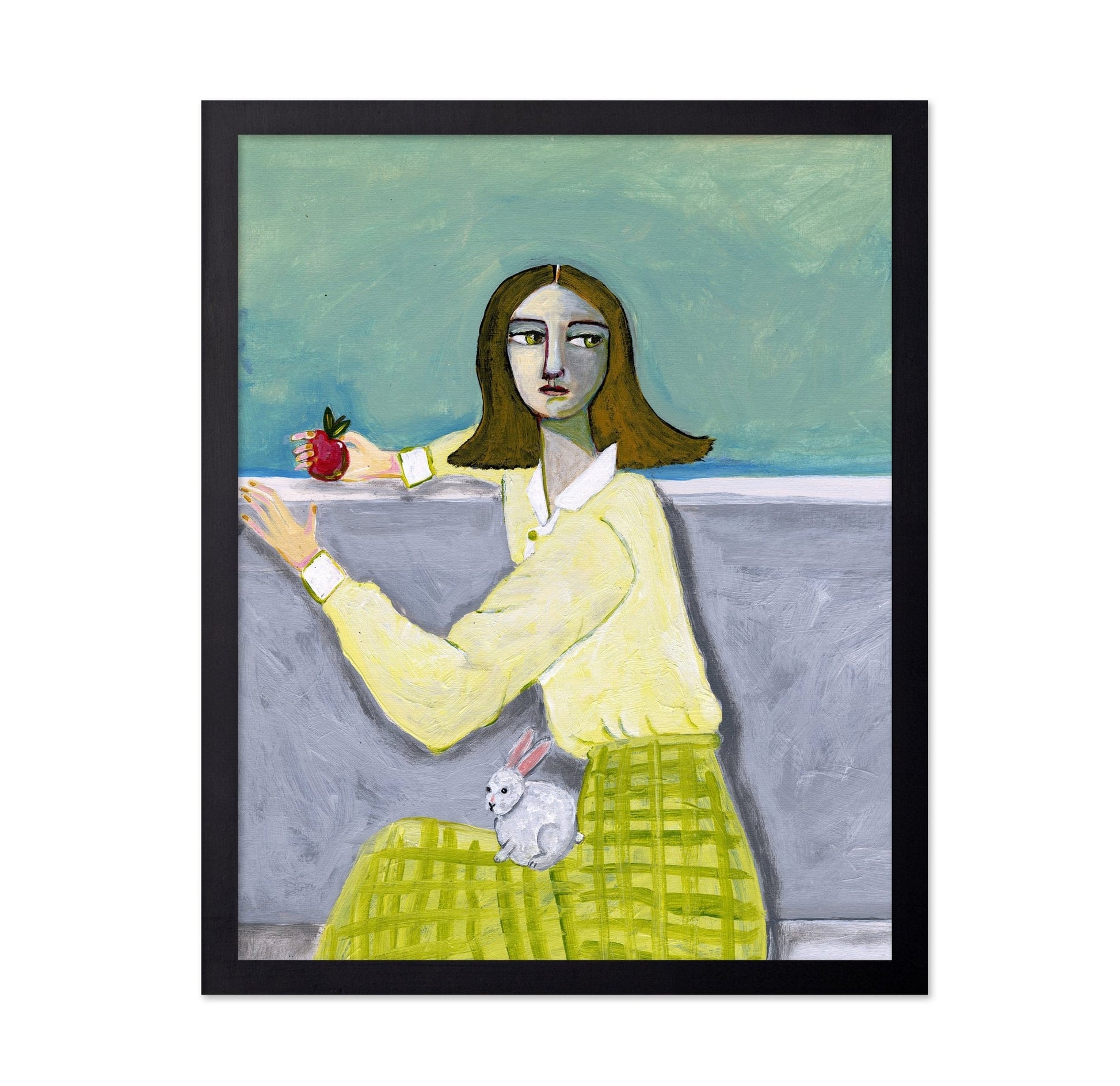 Girl With Rabbit
