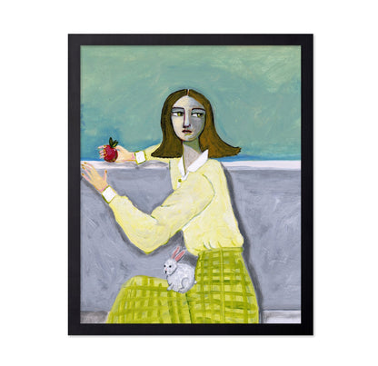Girl With Rabbit