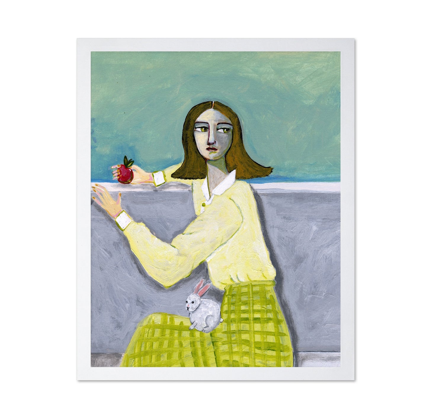 Girl With Rabbit