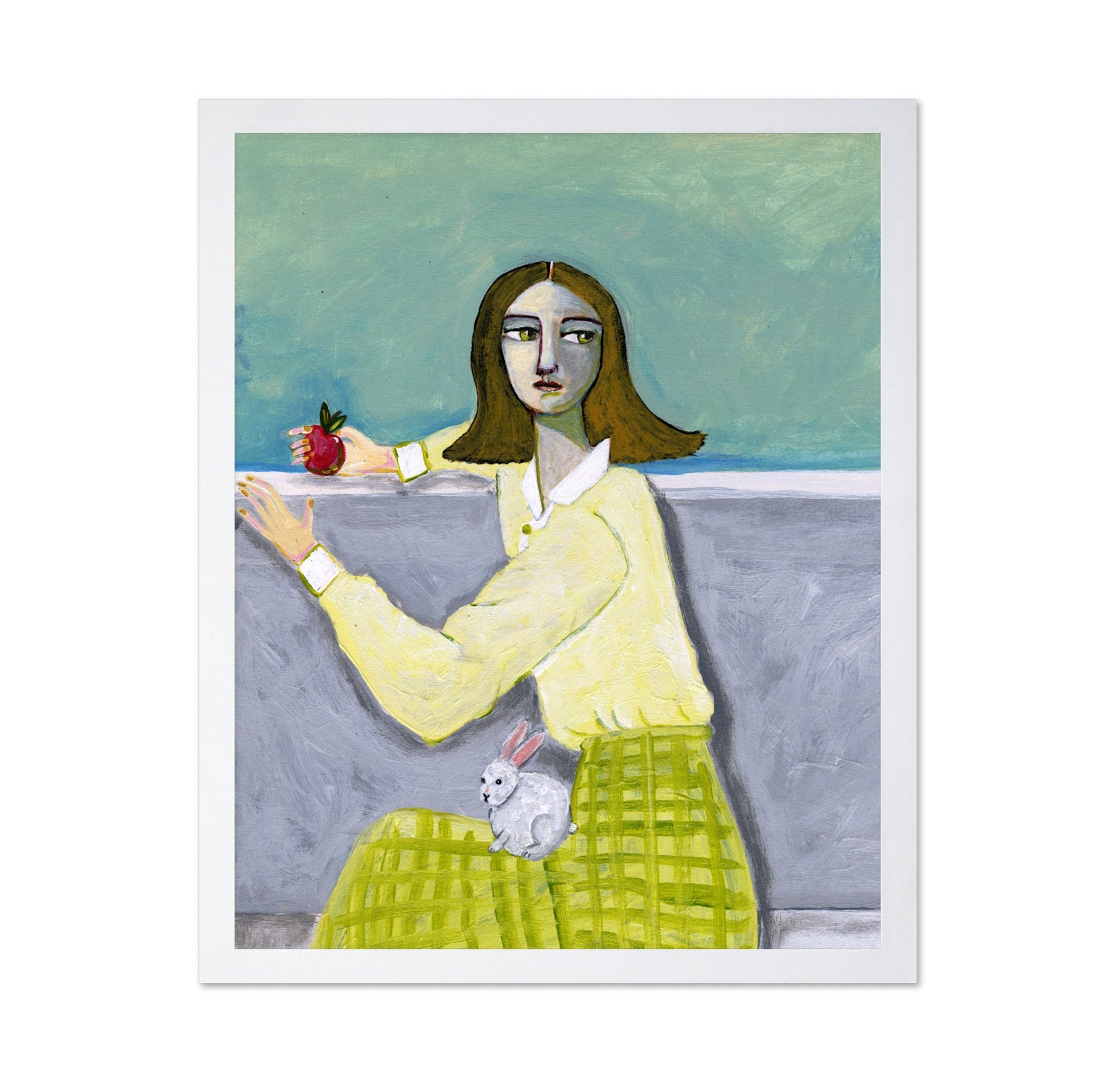 Girl With Rabbit
