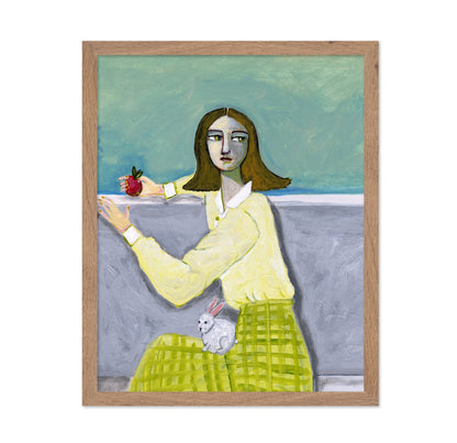 Girl With Rabbit