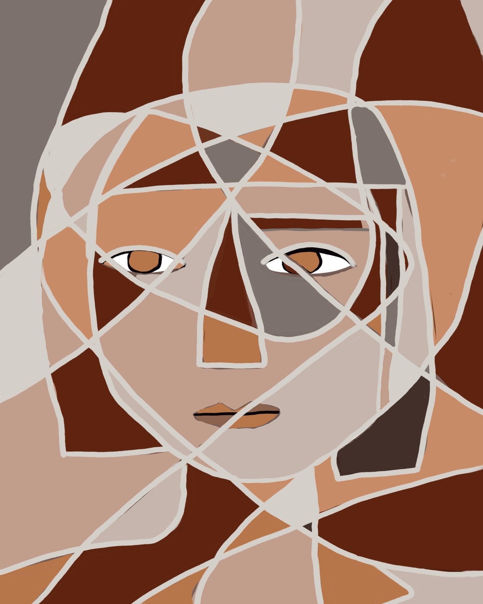 Fragmented Face