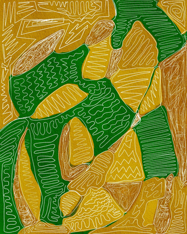 Green Ochre Pattern