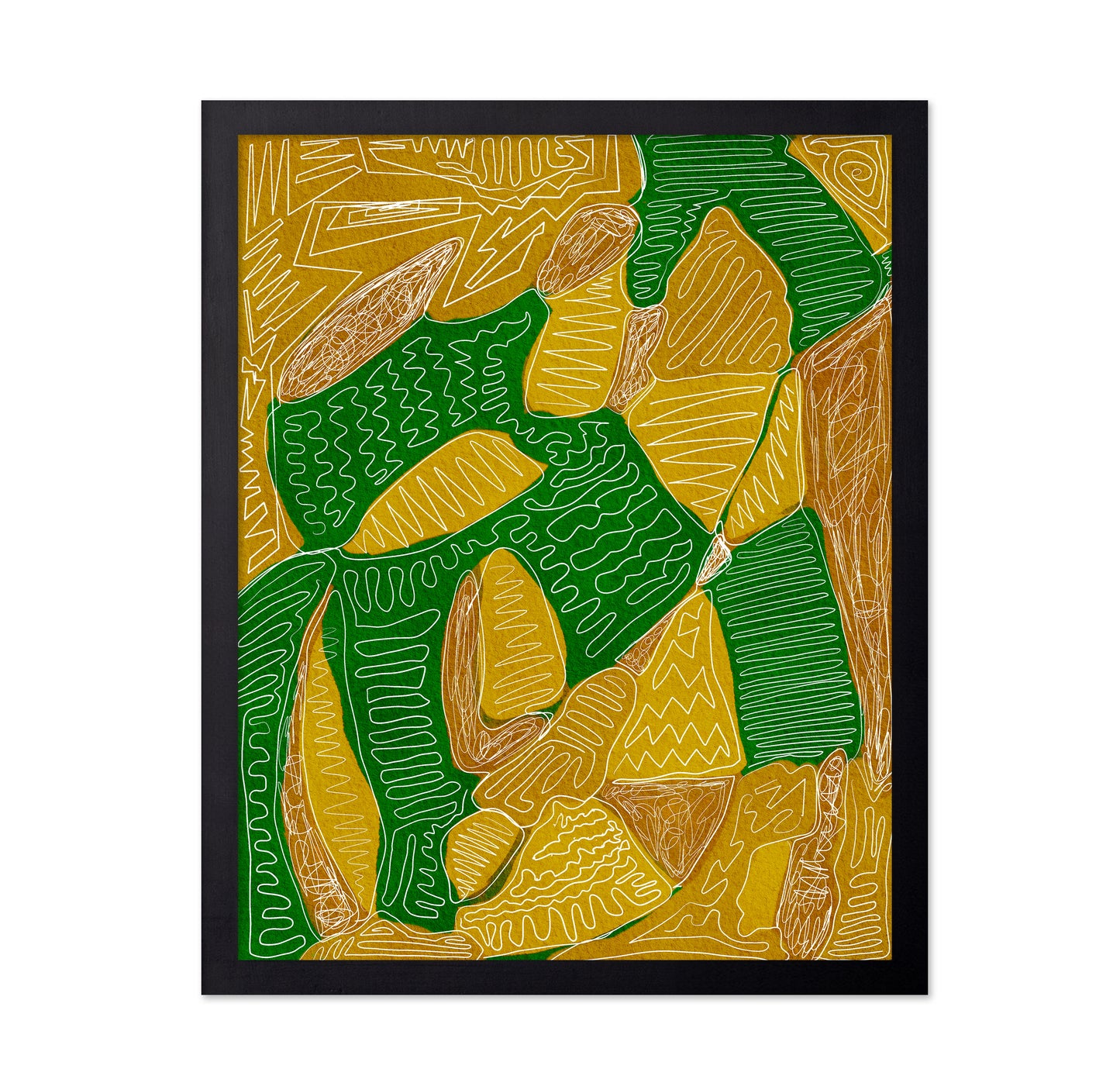 Green Ochre Pattern