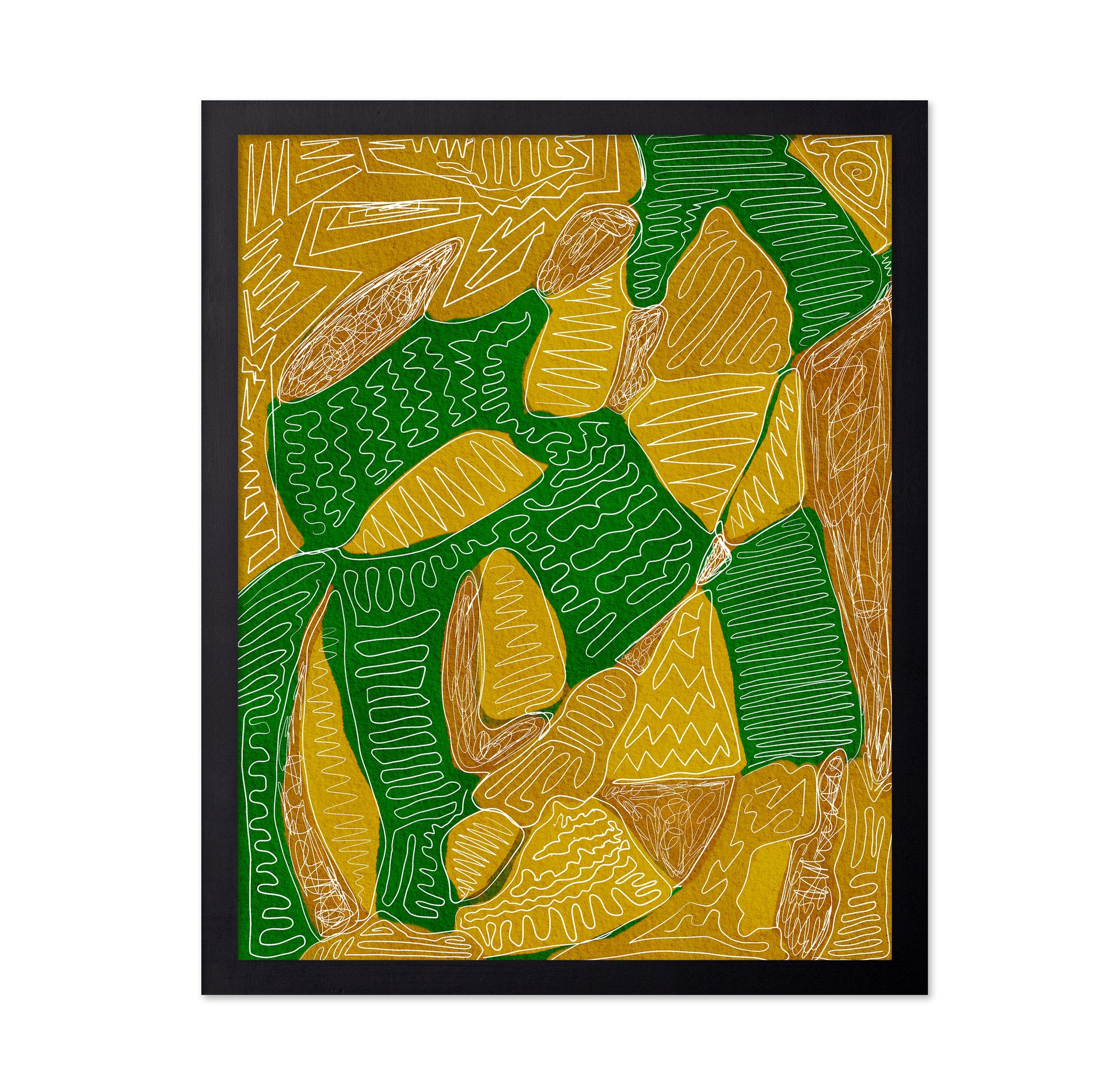 Green Ochre Pattern