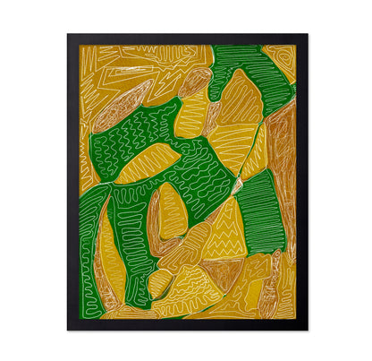 Green Ochre Pattern
