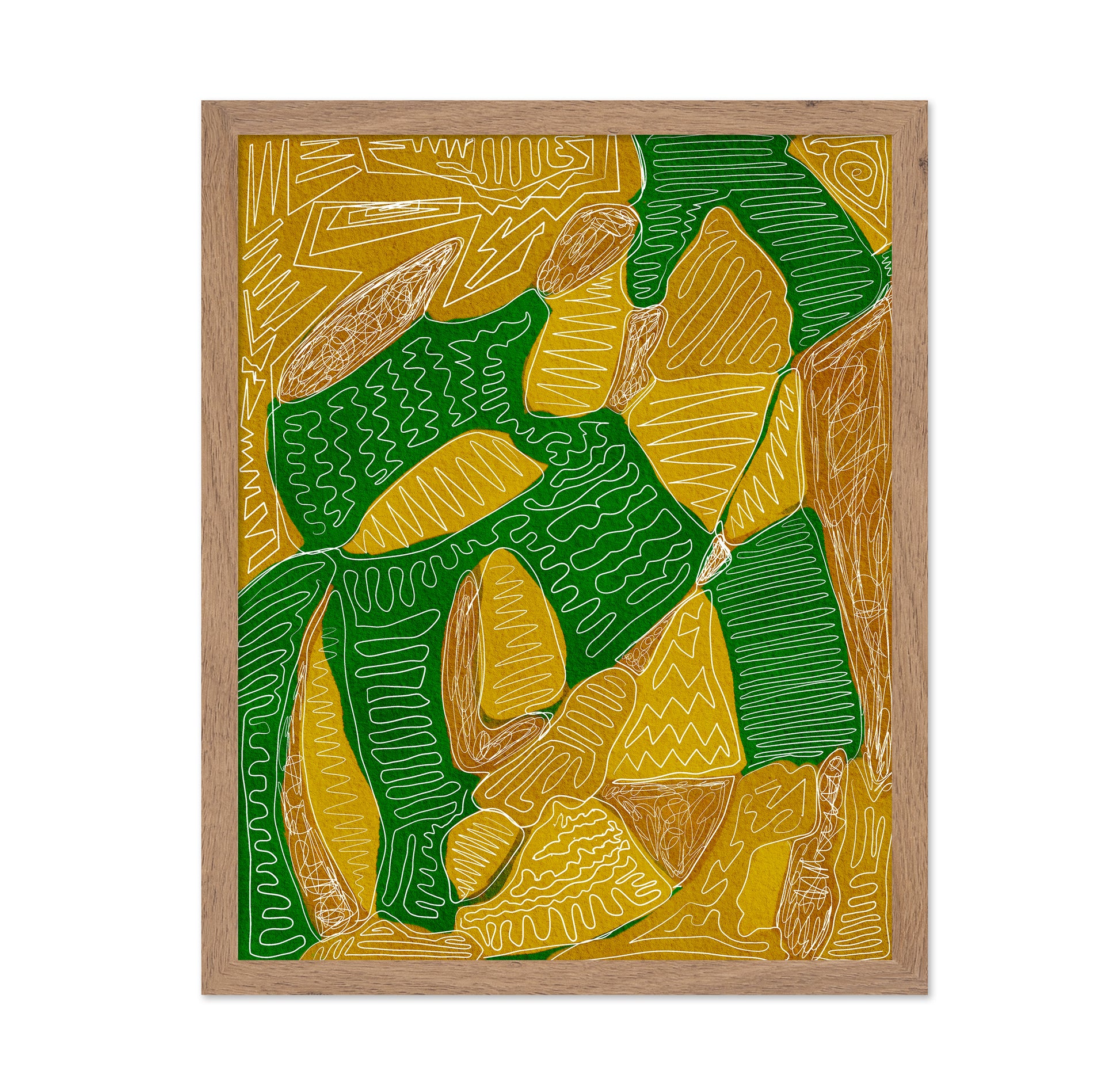 Green Ochre Pattern