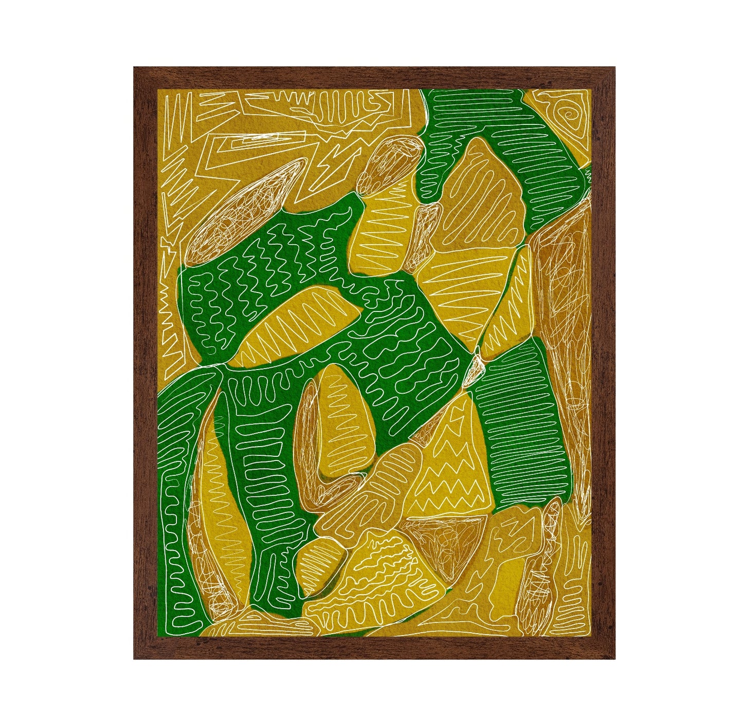 Green Ochre Pattern