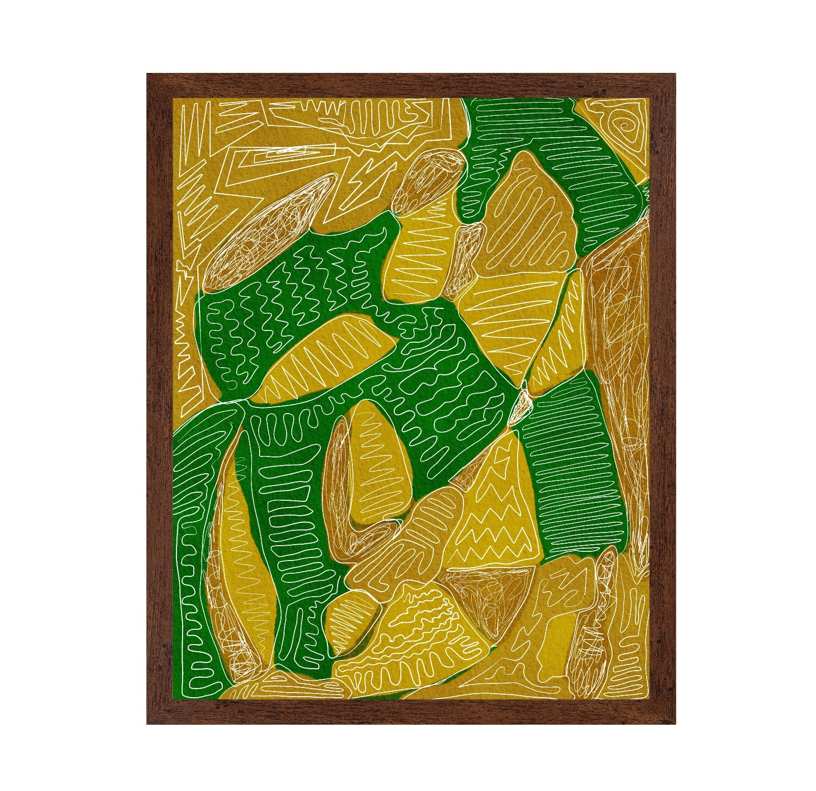 Green Ochre Pattern