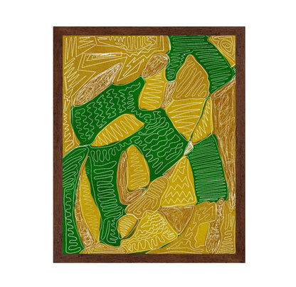 Green Ochre Pattern