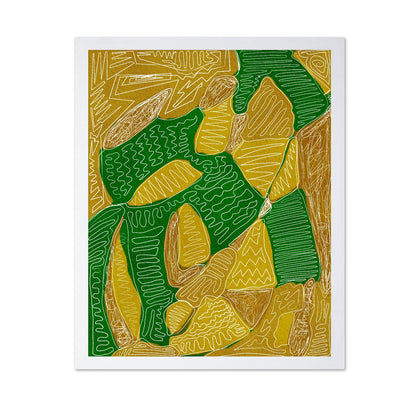 Green Ochre Pattern