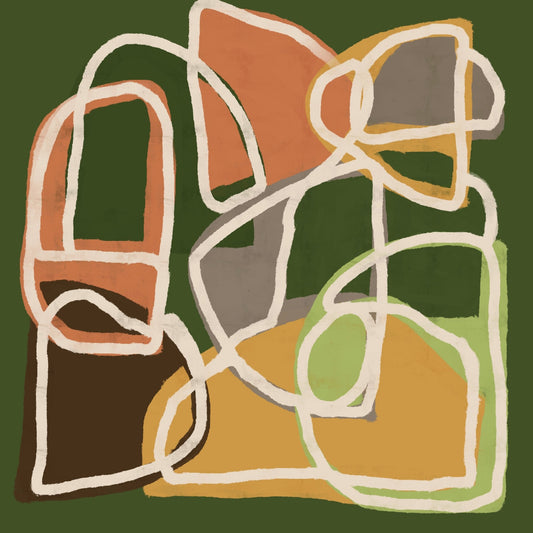 Layered Line Forms No1
