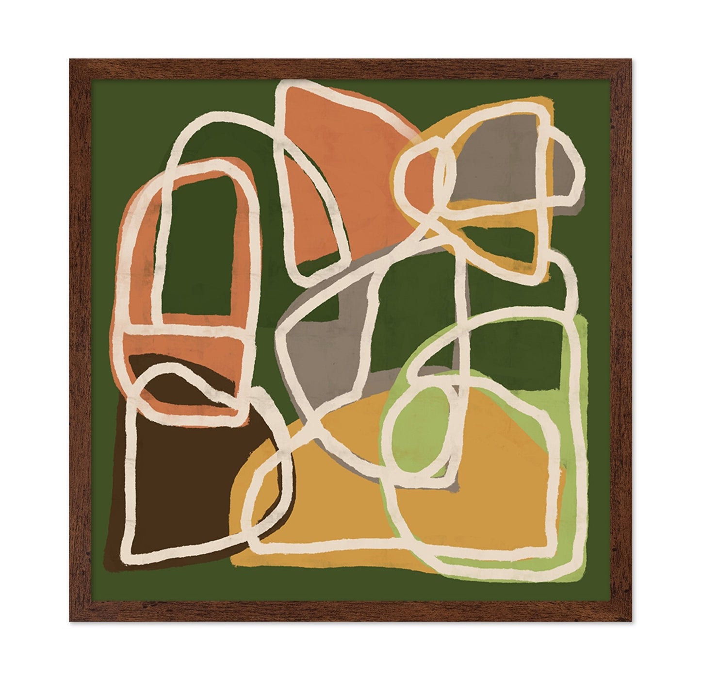 Layered Line Forms No1