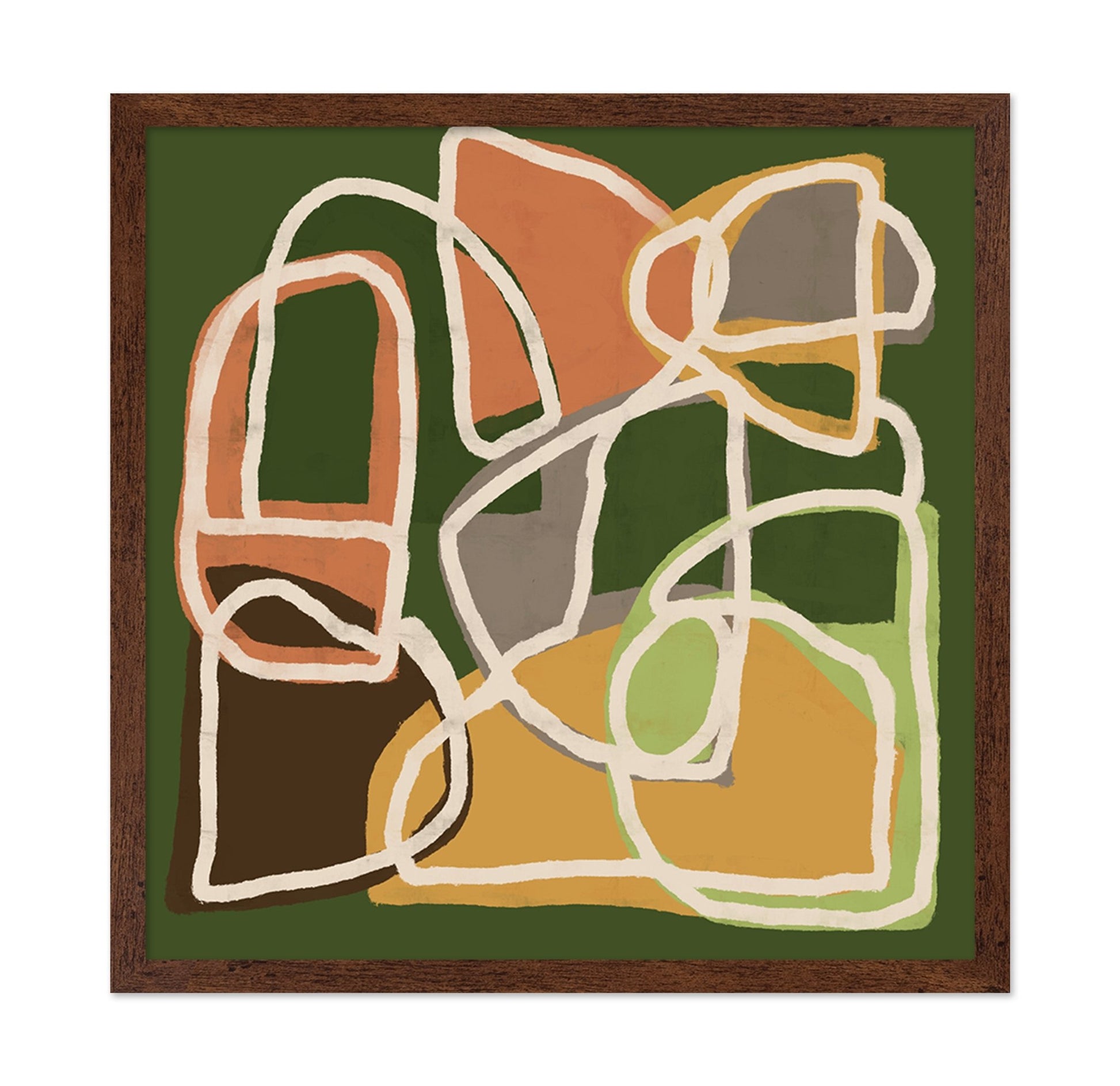 Layered Line Forms No1