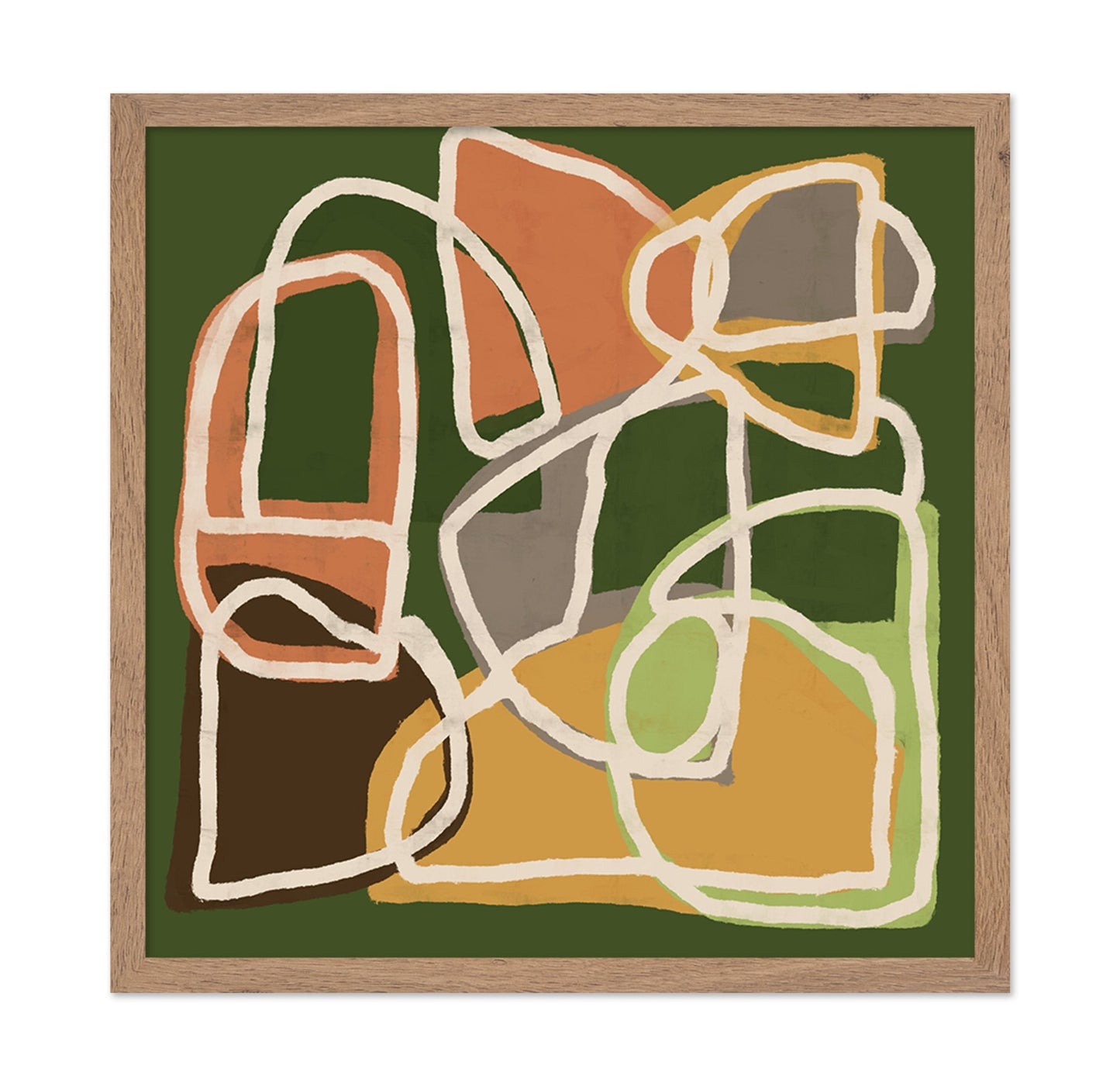 Layered Line Forms No1