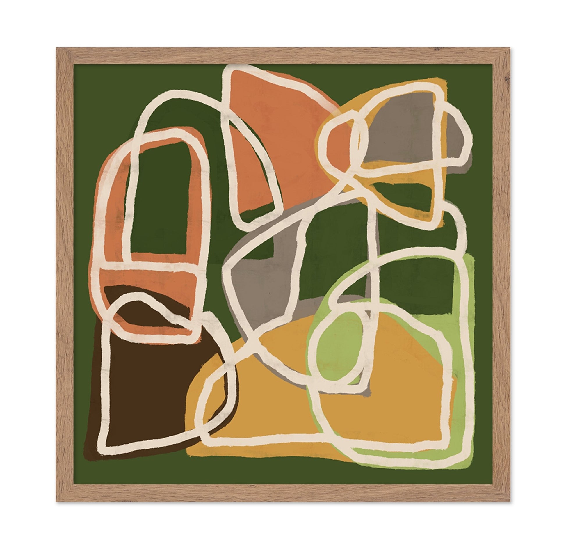 Layered Line Forms No1
