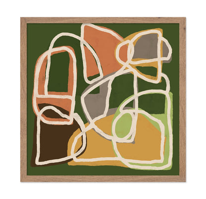 Layered Line Forms No1