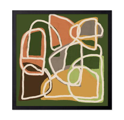 Layered Line Forms No1