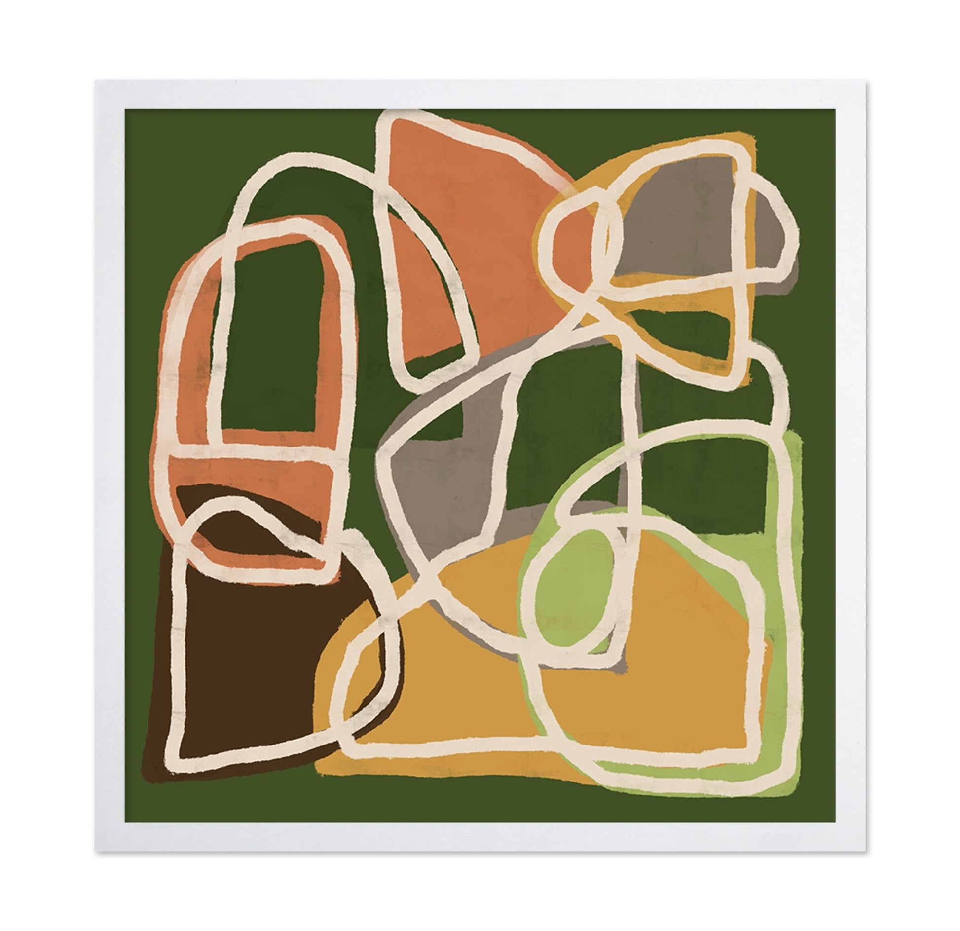 Layered Line Forms No1