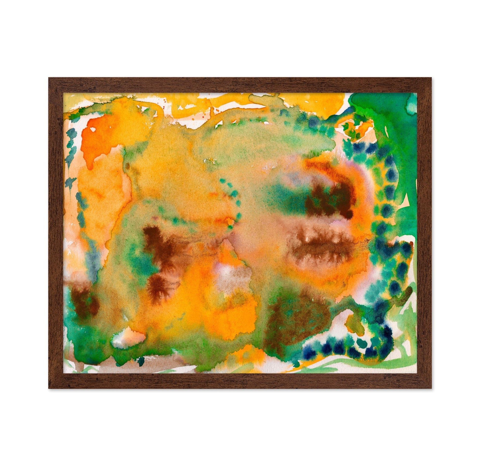 Vivid Wash Abstract
