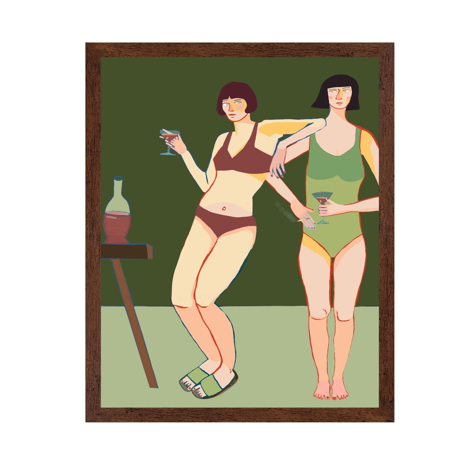 Women With Cocktails