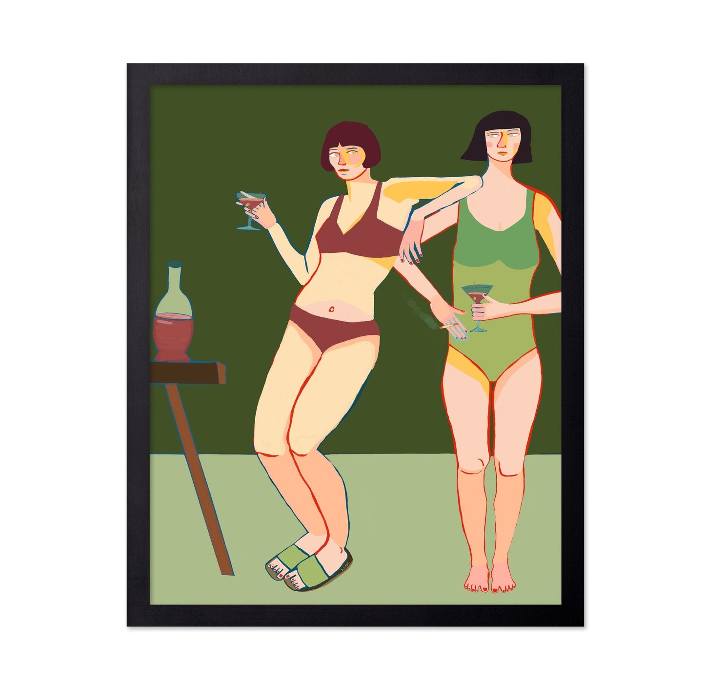 Women With Cocktails