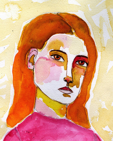 Color Block Portrait No1