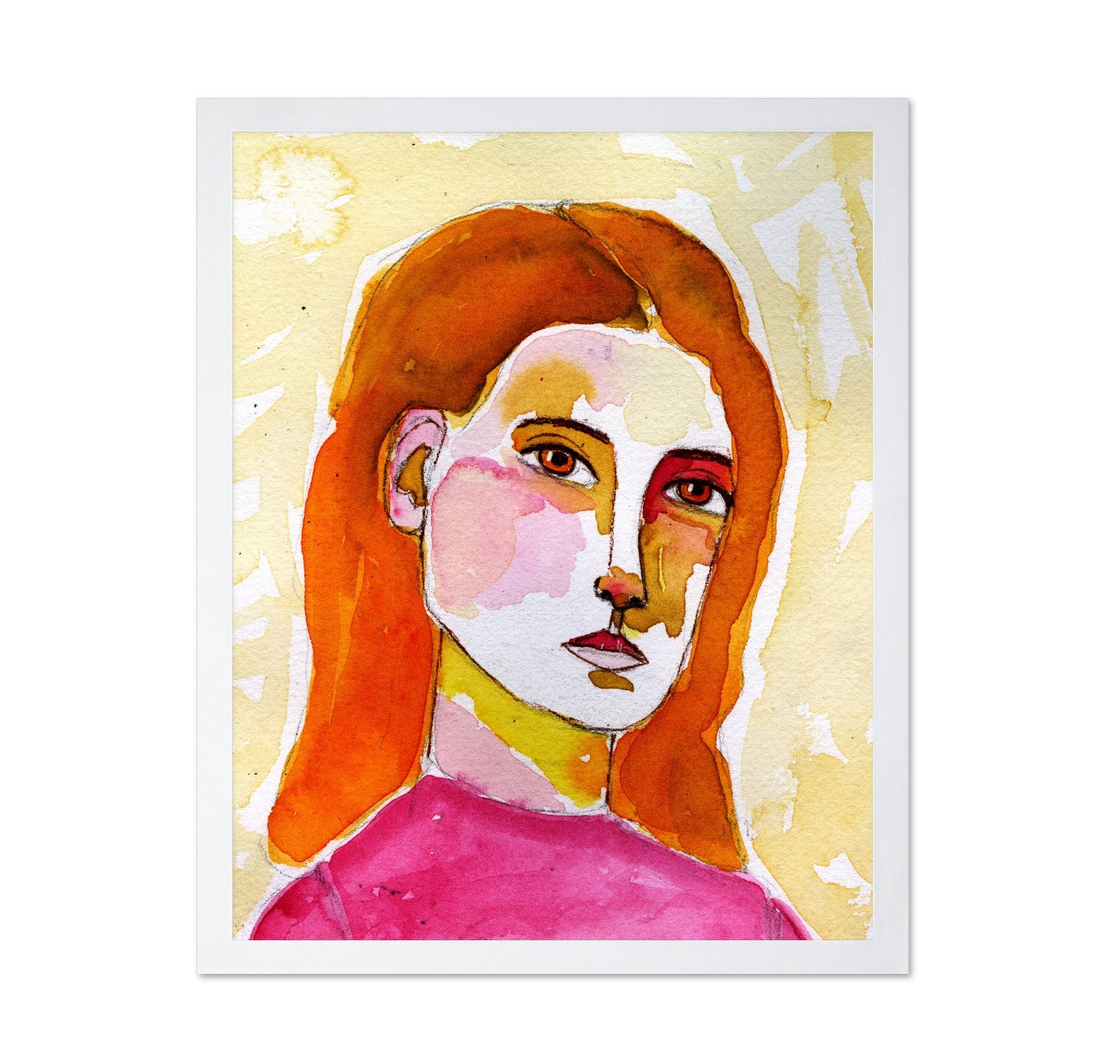 Color Block Portrait No1