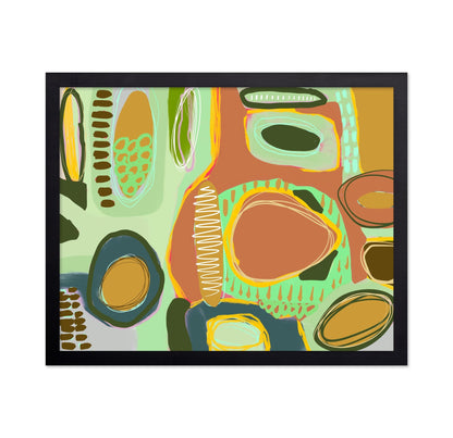 Colorful Organic Shapes No3