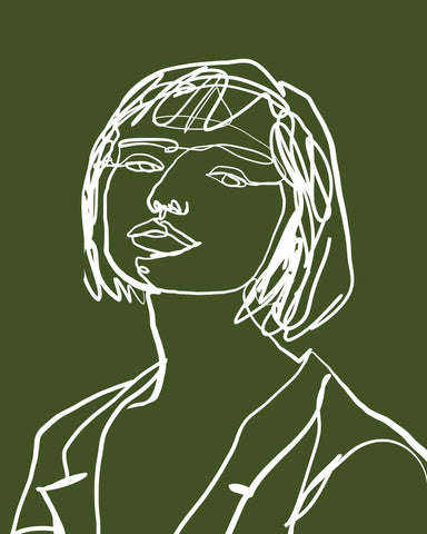 Minimal Line Portrait
