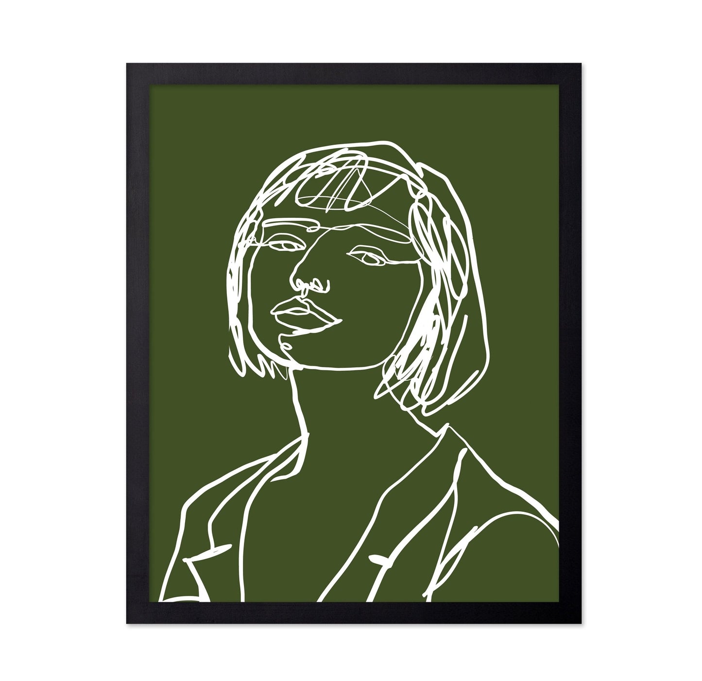Minimal Line Portrait