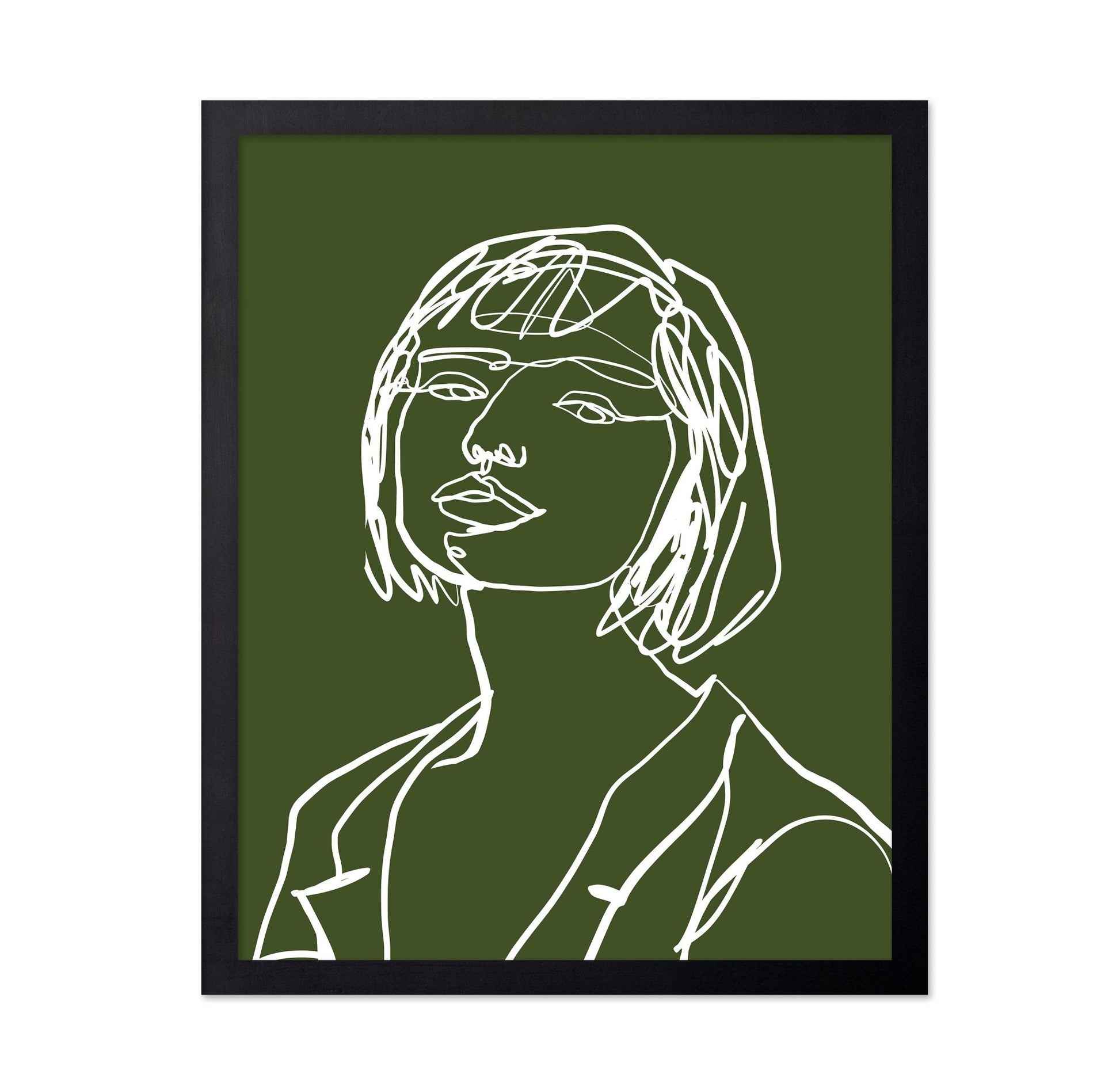 Minimal Line Portrait