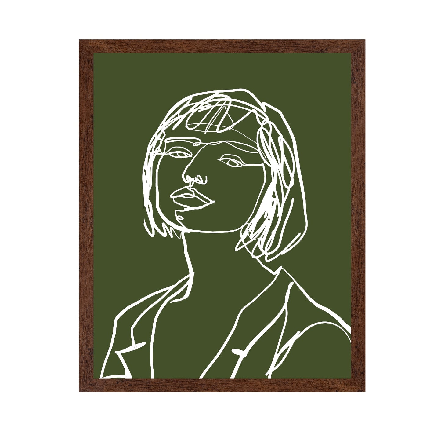 Minimal Line Portrait