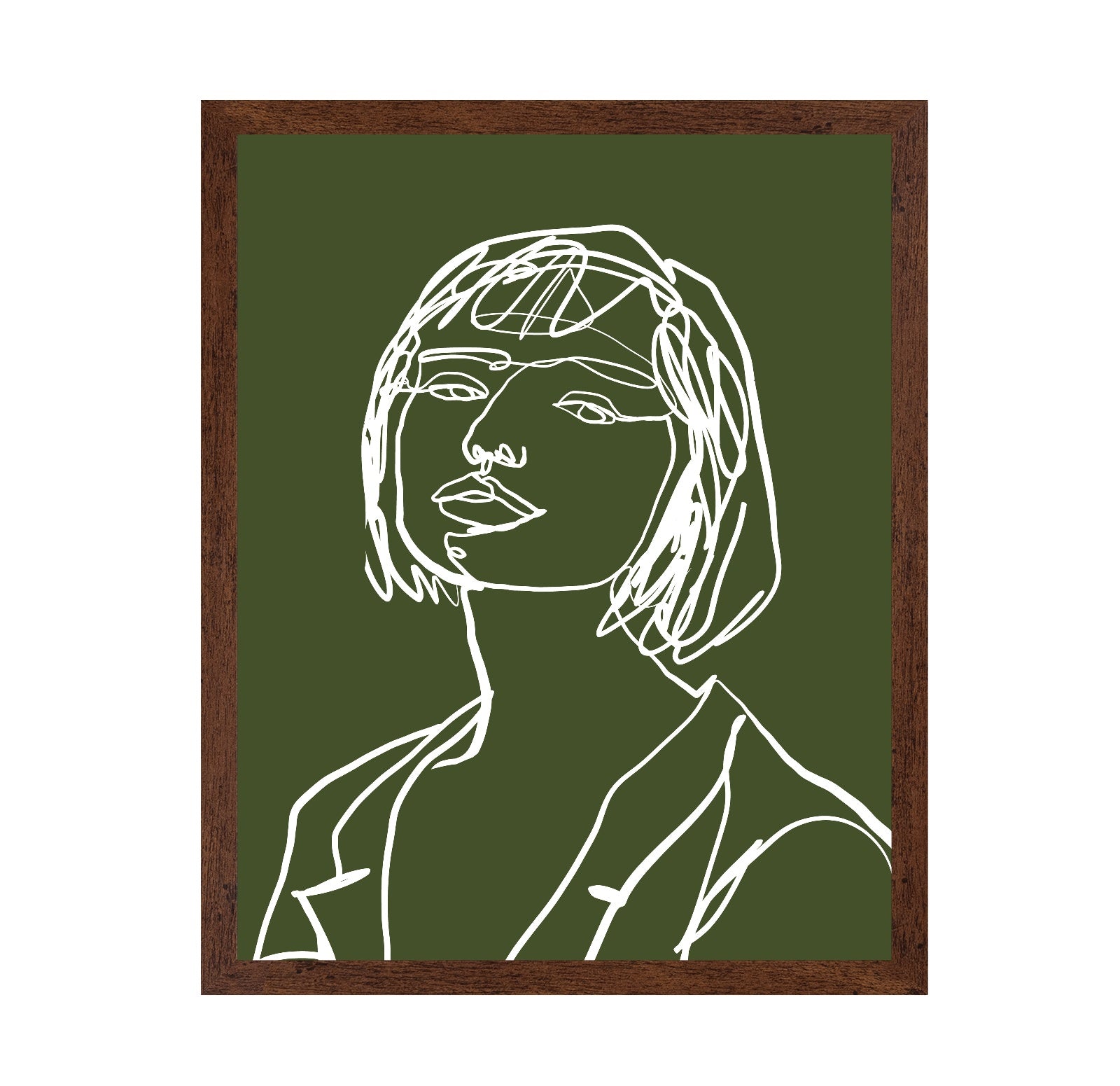 Minimal Line Portrait