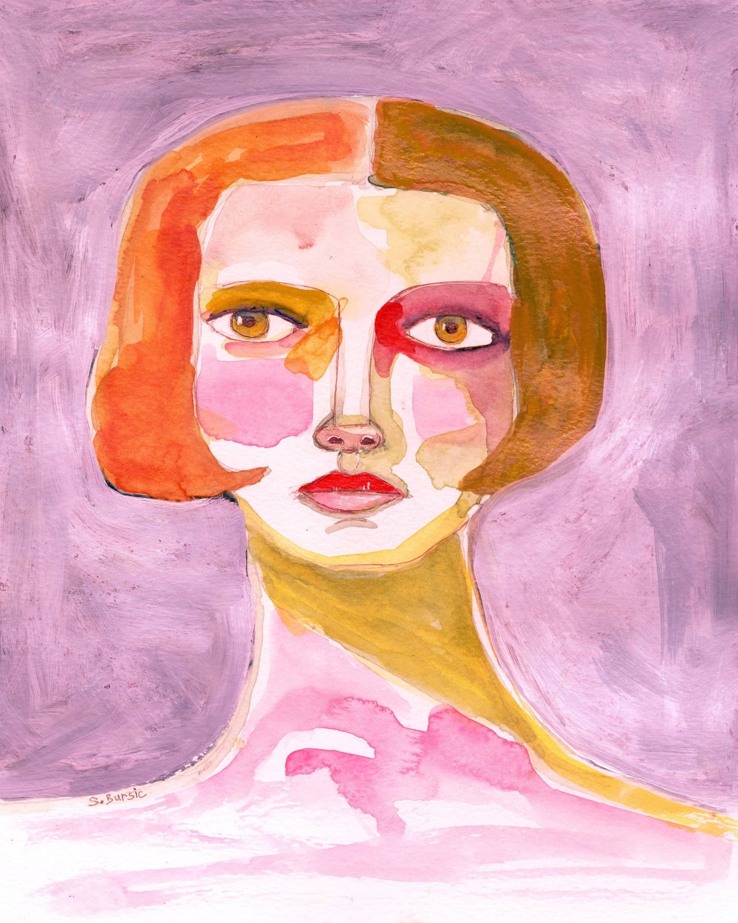 Soft Abstract Portrait No2