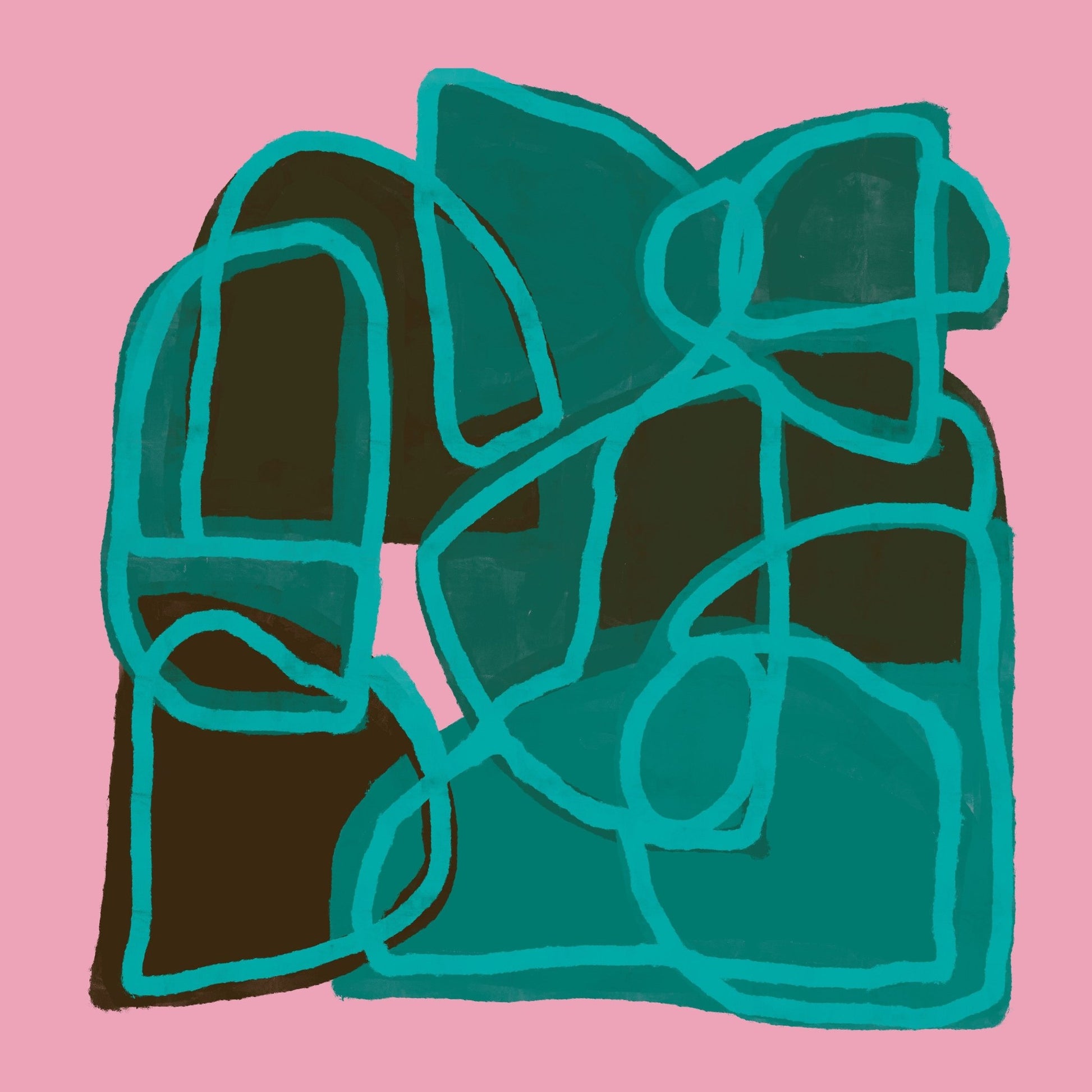 Dual Line Faces No1