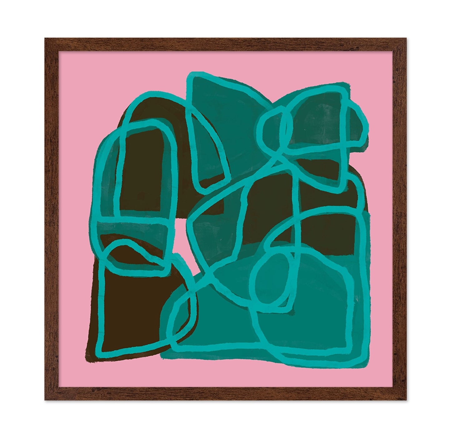 Dual Line Faces No1