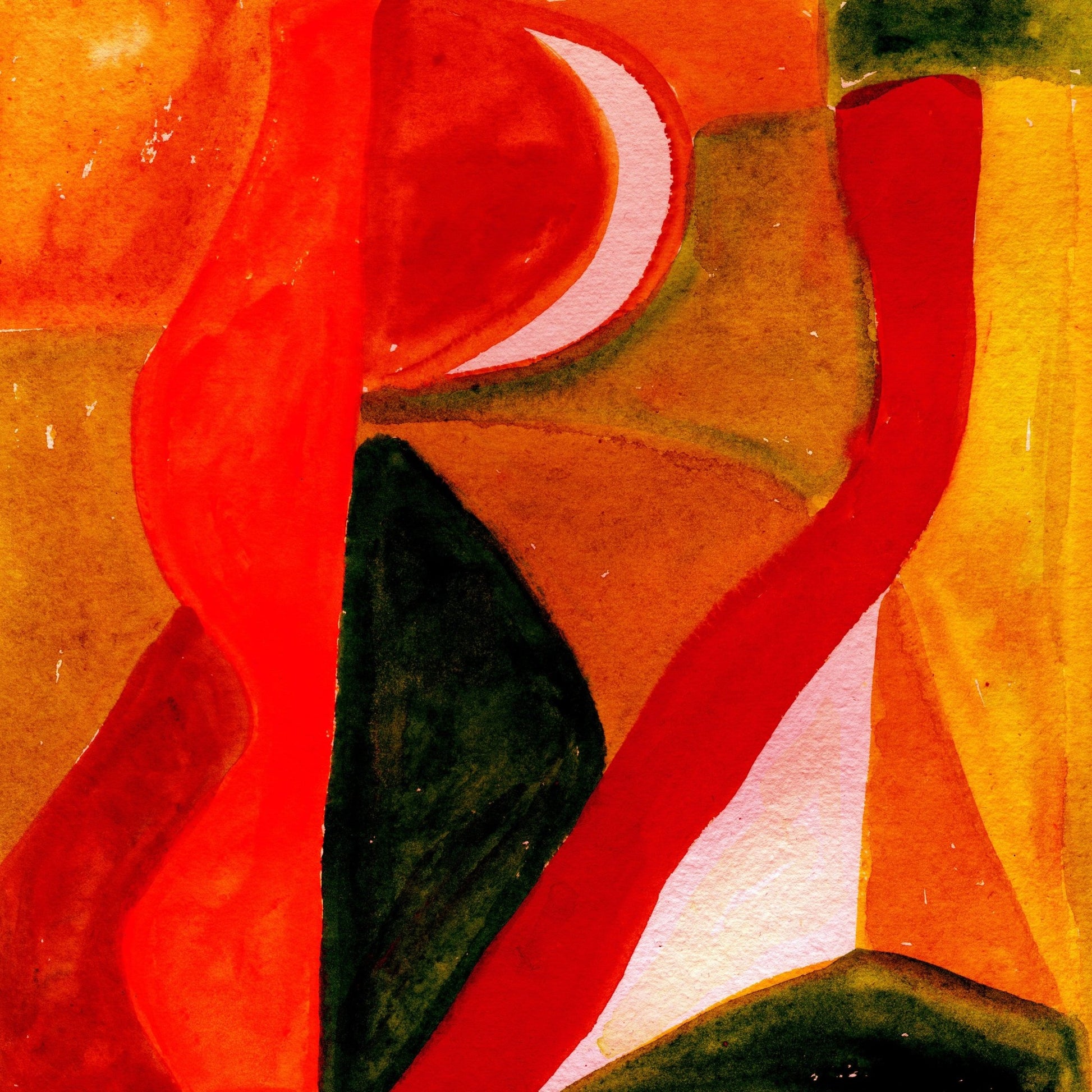 Warm Abstract Flow
