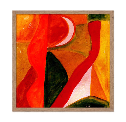 Warm Abstract Flow