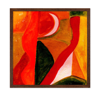 Warm Abstract Flow