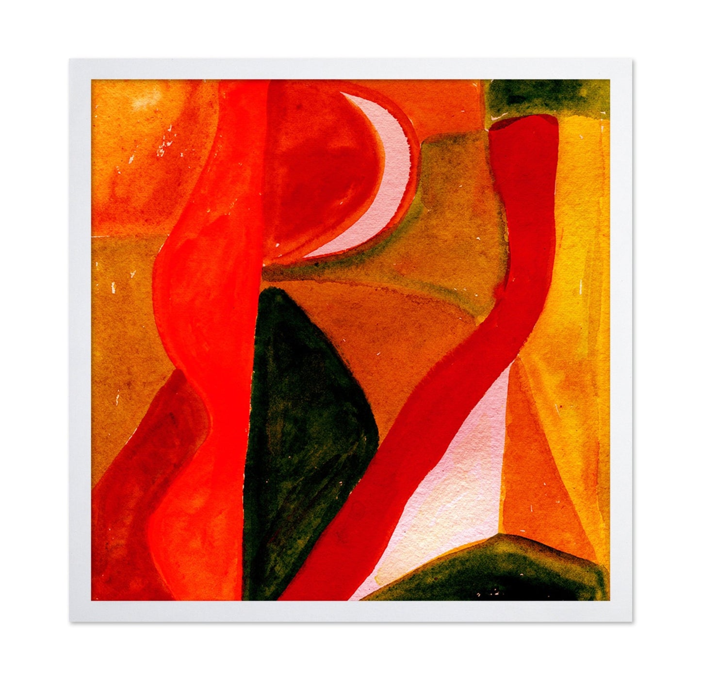 Warm Abstract Flow