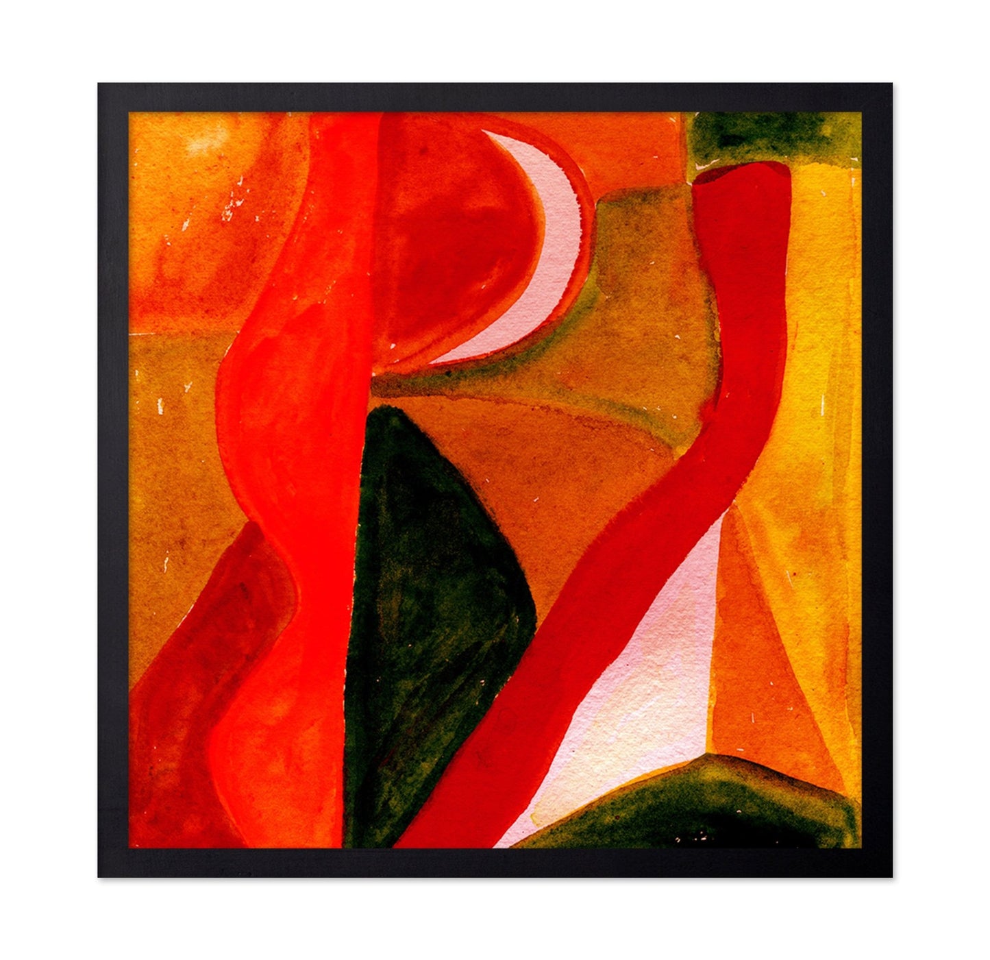 Warm Abstract Flow