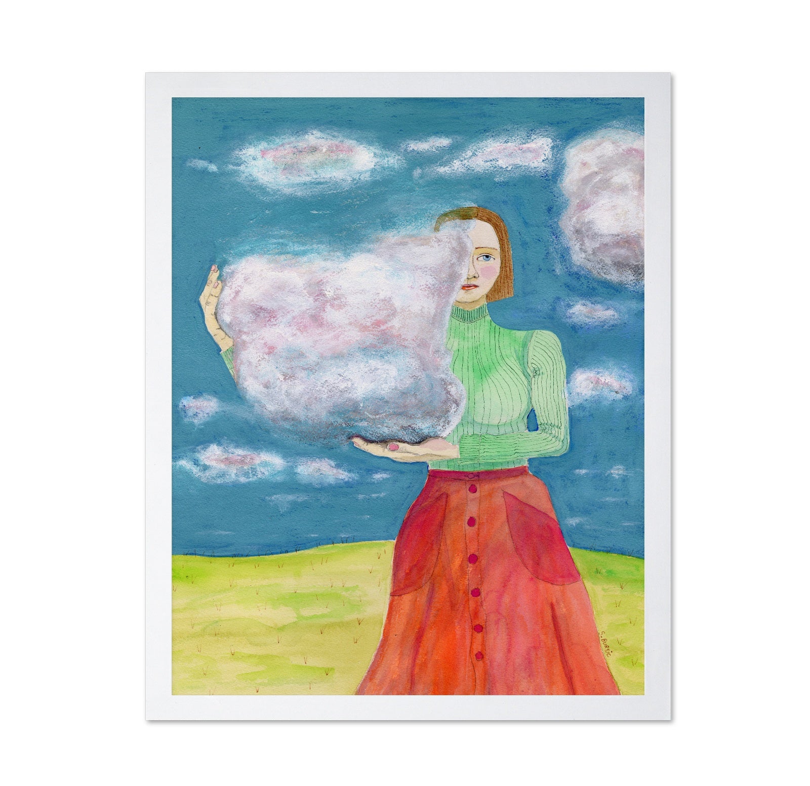 Holding A Cloud