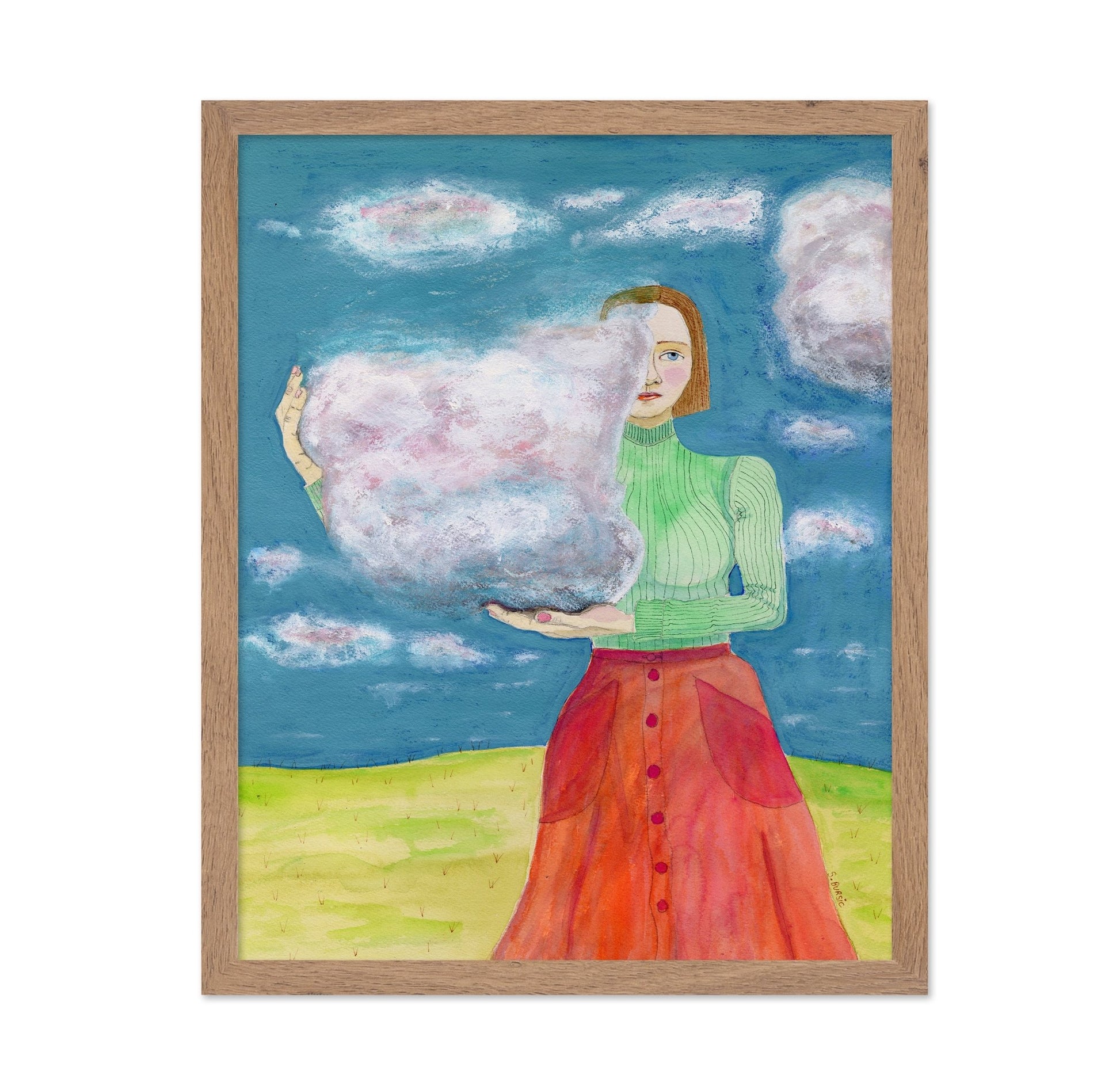 Holding A Cloud