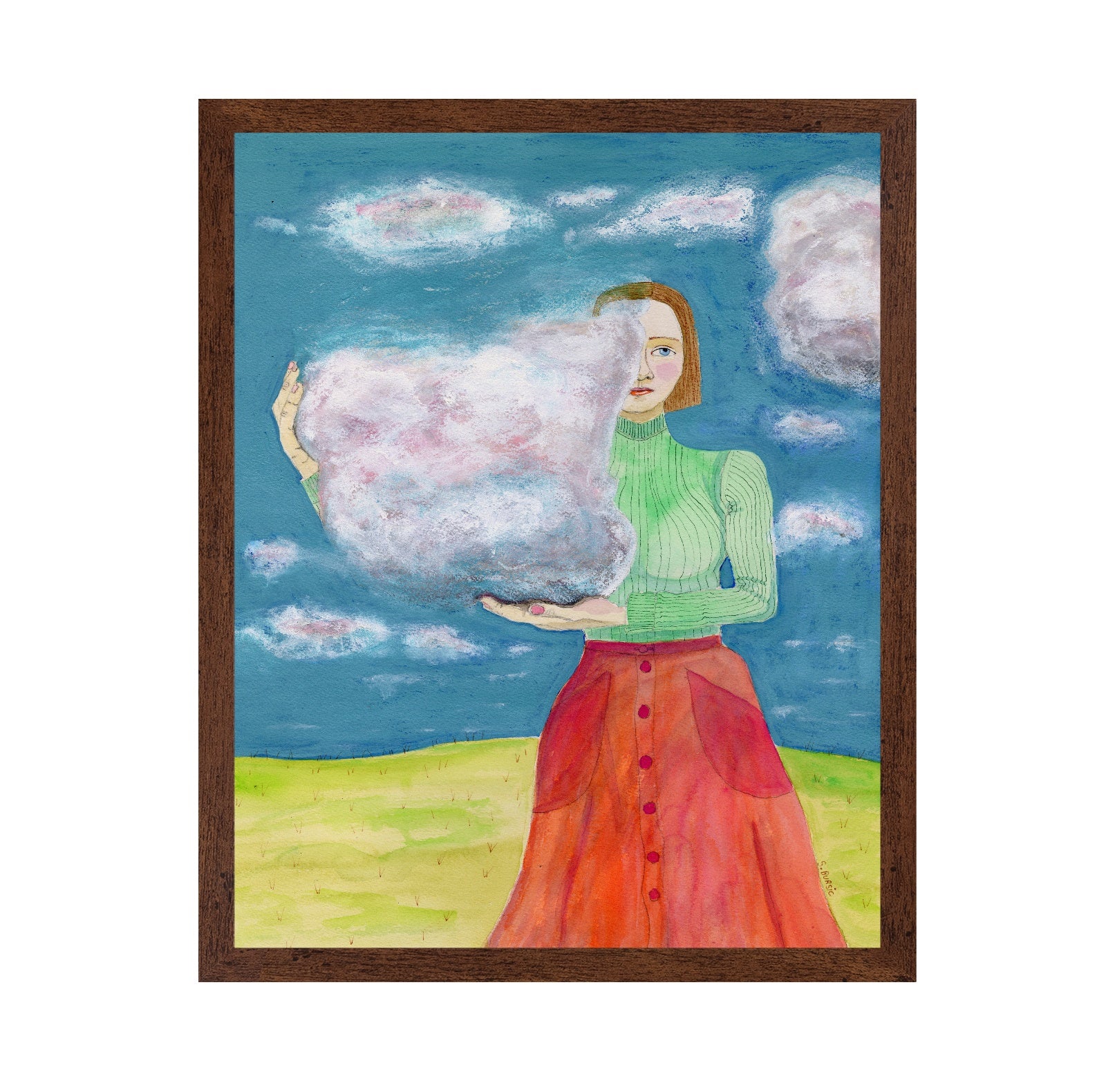 Holding A Cloud